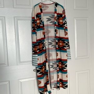 NWOT Aztec cardigan